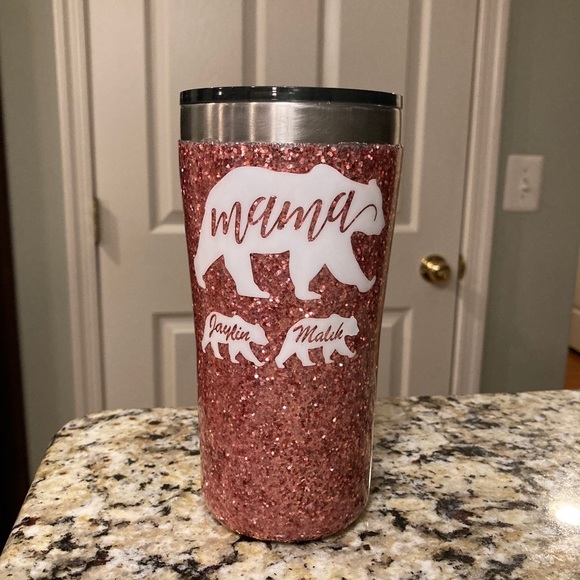 20oz glitter tumbler - Picture 1 of 4